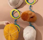 3pcs Hanging Hat Storage Rack