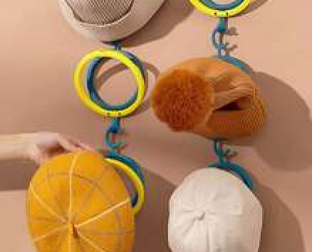 3pcs Hanging Hat Storage Rack