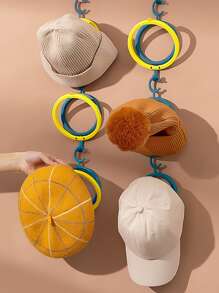 3pcs Hanging Hat Storage Rack