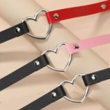 3pcs Heart Decor Choker