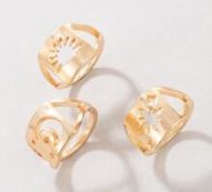 3pcs Hollow Out Ring