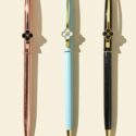 3pcs Leaf Design Ballpoint Pen