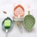 3pcs Leaf Shaped Soap Dish