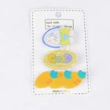 3pcs Letter Graphic Hair Clip