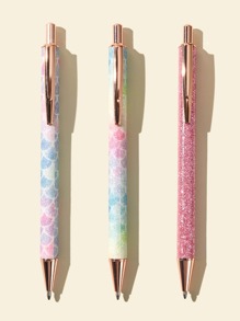 3pcs Metal Ballpoint Pen Set