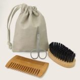 3pcs Minimalist Beard & Mustache Tool Set