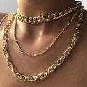 3pcs Minimalist Chain Necklace