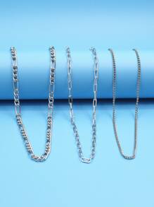 3pcs Minimalist Chain Necklace