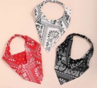 3pcs Paisley Pattern Kerchief