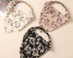 3pcs Plaid Print Hair Band