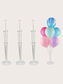 3pcs Plastic Balloon Stick