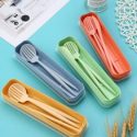 3pcs Random Cutlery Set & 1pc Box