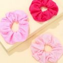 3pcs Solid Scrunchie