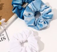 3pcs Solid Scrunchie