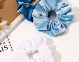 3pcs Solid Scrunchie