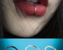 3pcs Stainless Steel Lip Ring