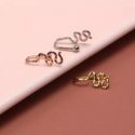 3pcs Structured Nose Ring