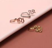 3pcs Structured Nose Ring