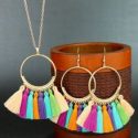 3pcs Tassel Decor Jewelry Set