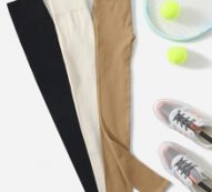 3pcs Wide Waistband Sports Leggings