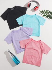 4 Pack Breathable Sports Tee