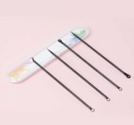 4 pieces Solid Acne Needle Set