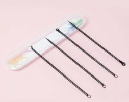 4 pieces Solid Acne Needle Set