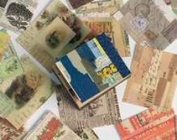 400sheets Random Vintage Pattern Material Paper