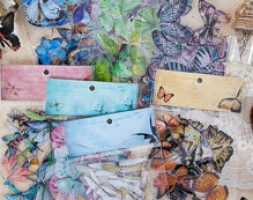 40pcs Butterfly Shaped Sticker
