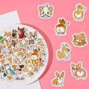 40pcs Cartoon Dog Print Sticker