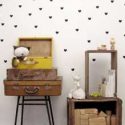 40pcs Heart Wall Sticker Pack