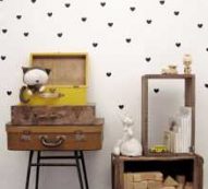 40pcs Heart Wall Sticker Pack