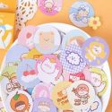 45pcs Cartoon Graphic Sticker