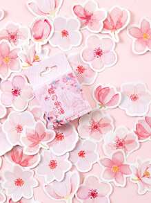 45pcs Cherry Blossom Pattern Sticker