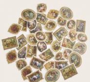 45pcs Floral Pattern Sticker