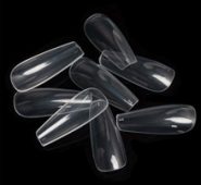 48pcs Clear Fake Nail