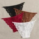 4pack Floral Lace Panty Set