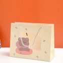 4pcs Bear Print Gift Bag