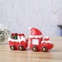 4pcs Christmas Train Design Art Decoration