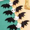 4pcs Skull & Angel Design Hair Clip