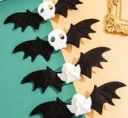 4pcs Skull & Angel Design Hair Clip