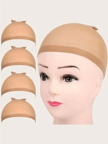 4pcs Stretchable Wig Cap