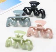 4pcs Structured Hair Claw