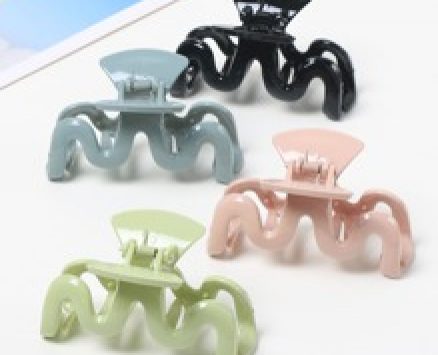 4pcs Structured Hair Claw