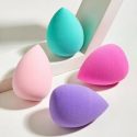 4pcs Water-drop Shaped Makeup Sponge