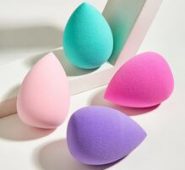 4pcs Water-drop Shaped Makeup Sponge