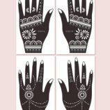 4sheets Graphic Hollow Tattoo Template