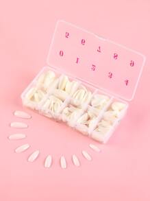 500pcs Fake Nail & 1pc Storage Box