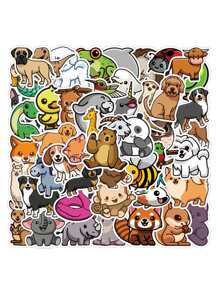 50pcs Animal Pattern Sticker