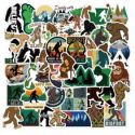 50pcs Gorilla Print Sticker